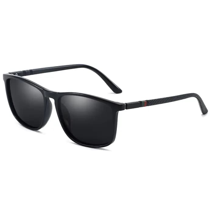Lunettes de soleil polarisées carrées pour hommes et femmes