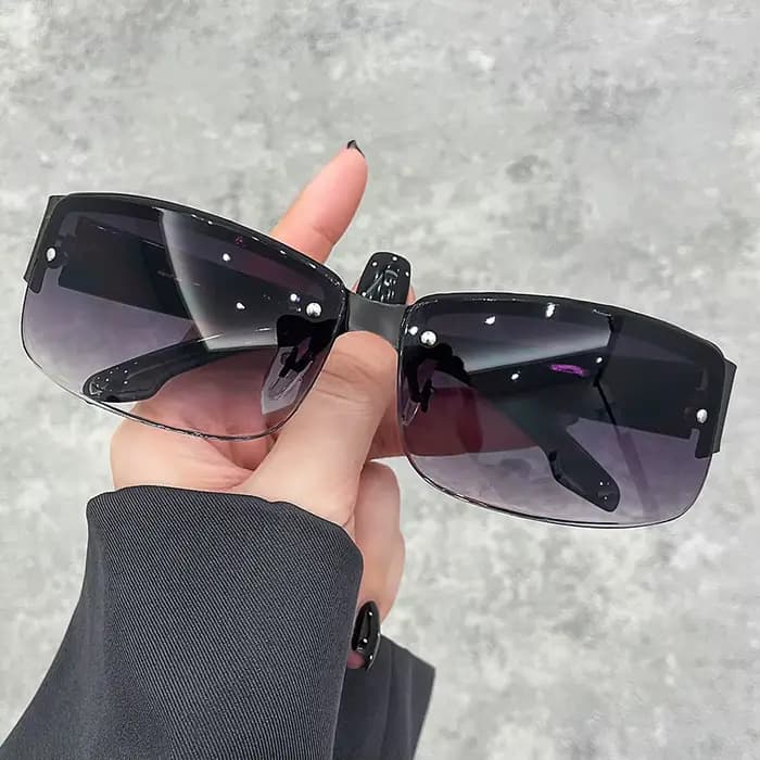 Lunettes de soleil dégradées tendance pour hommes et femmes