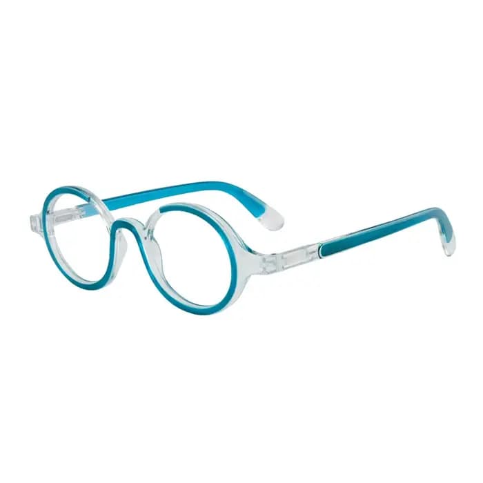 Lunettes unies à la mode pour hommes, 1 pièce, nouveau cadre rond rétro, décontracté, confortable, polyvalent, adapté à un usage quotidien, Internet Br