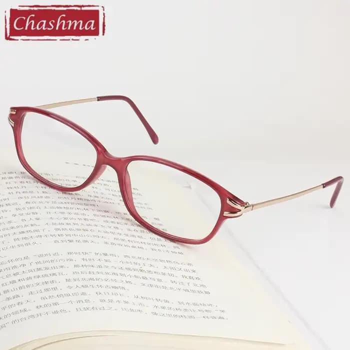 Chashma-Montures de lunettes en acétate violet pour filles