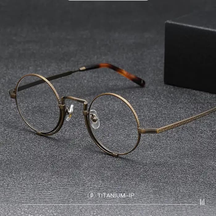 Monture de lunettes en titane faite à la main de qualité supérieure