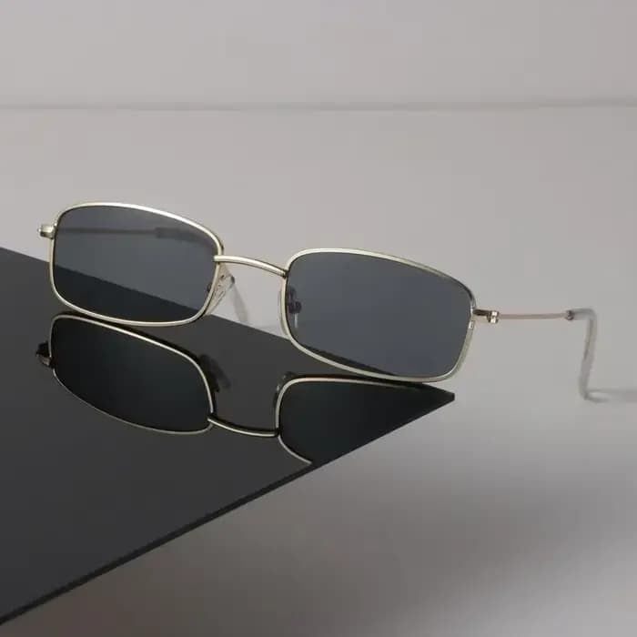 Lunettes de soleil carrées vintage élégantes pour femmes et hommes