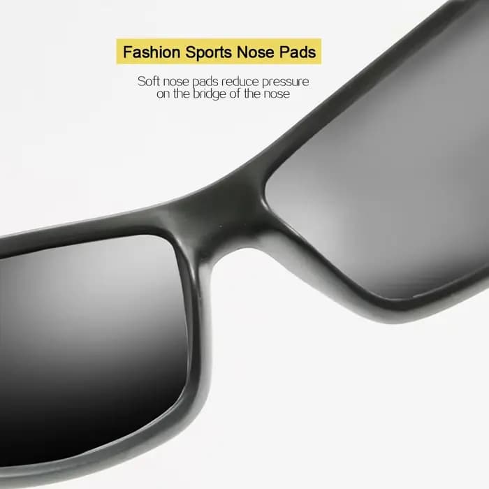 Lunettes de soleil polarisées hommes Designer HD conduite lunettes de soleil mode mâle lunettes de pêche UV400 pour Gafas Dirt Bike Moto conducteurs de voiture