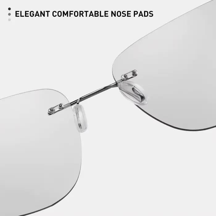 CAPONI lunettes de soleil carrées pour hommes