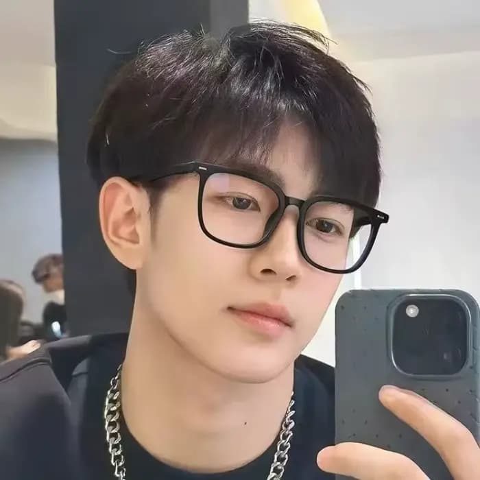 1 paire de lunettes surdimensionnées tendance pour hommes