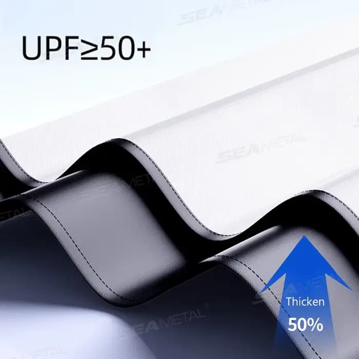 SEAMETAL pare-soleil de voiture protecteur UV tissu réfléchissant fenêtre de voiture pare-soleil avant arrière fenêtre pare-soleil Protection d'été