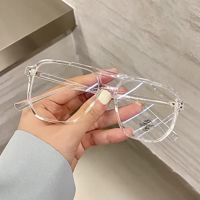 KLASSNUM 2026 mode Anti-lumière bleue lunettes hommes femmes Transparent ordinateur