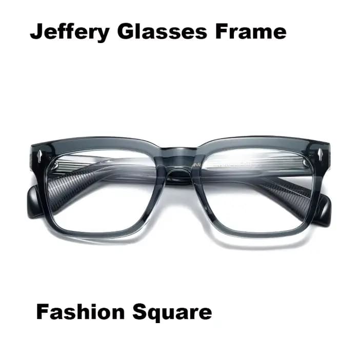 Mode carré acétate lunettes cadre hommes femmes Vintage marque Design