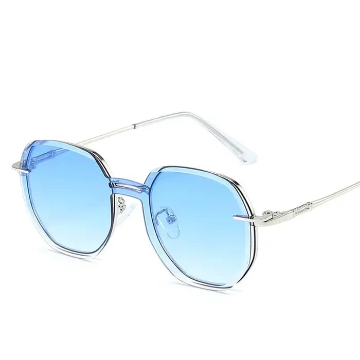 Amovible lunettes de Soleil Femmes Hommes Hexagone