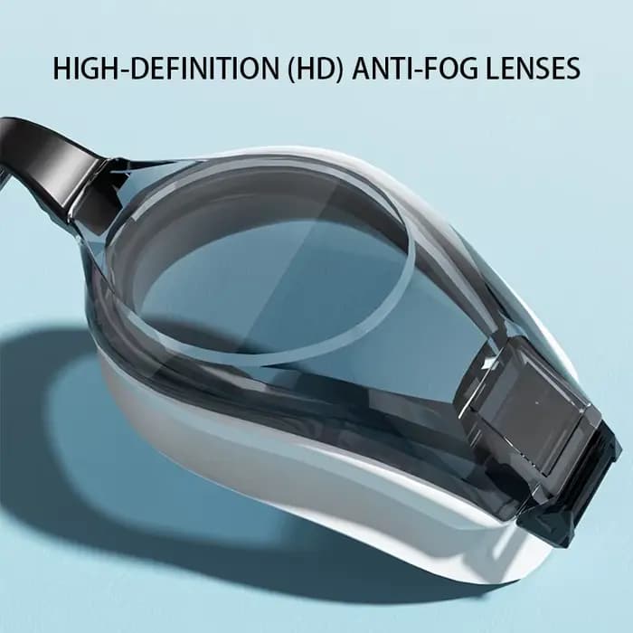 Lunettes de natation pour adultes avec des caractéristiques imperméables et antibuée haute définition