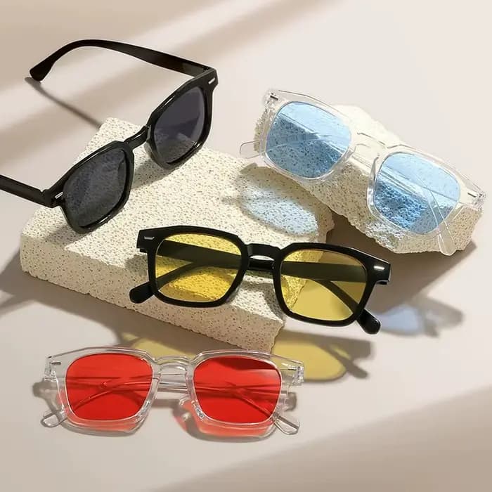 Lunettes de soleil vintage ultralégères unisexes