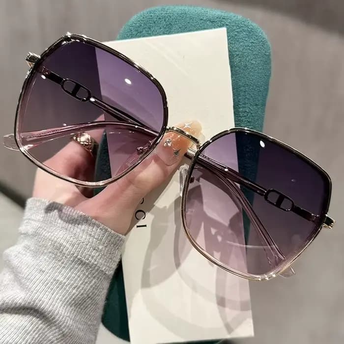 CLLOIO polygonal grand cadre Prescription lecture lunettes de soleil été voyage plage conduite myopie