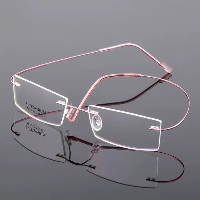 UVLAIK Super élastique titane lunettes montures hommes affaires alliage optique