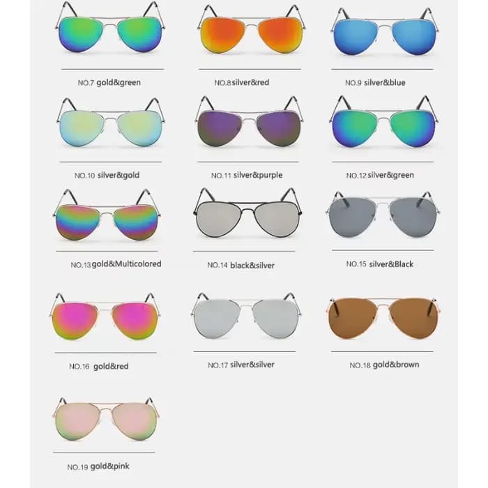 Lunettes de soleil Aviator pour hommes