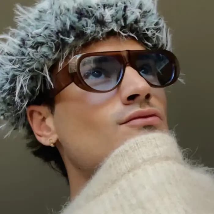 Lunettes de soleil vintage à grand cadre pour hommes et femmes