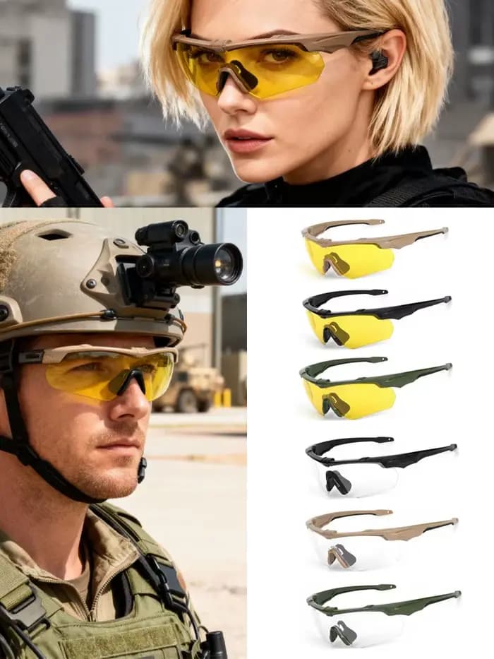 Lunettes tactiques militaires d'extérieur
