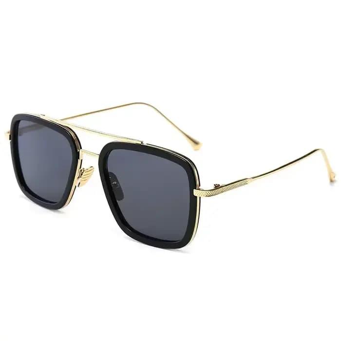Lunettes de soleil de marque Iron Man Tony Stark pour hommes