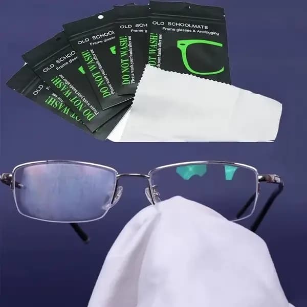 Lingettes Anti-buée réutilisables pour lunettes