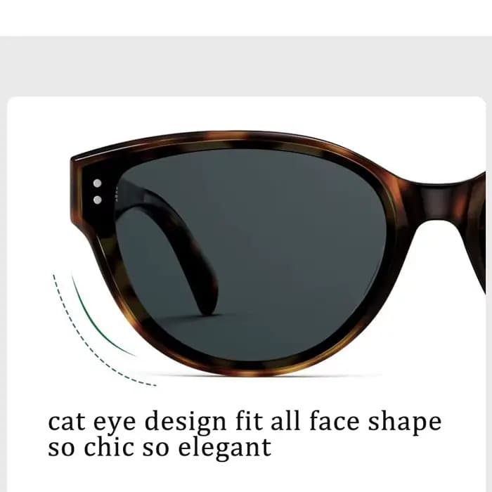 Lunettes de soleil œil-de-chat grandes et chics 2026 pour femmes et hommes