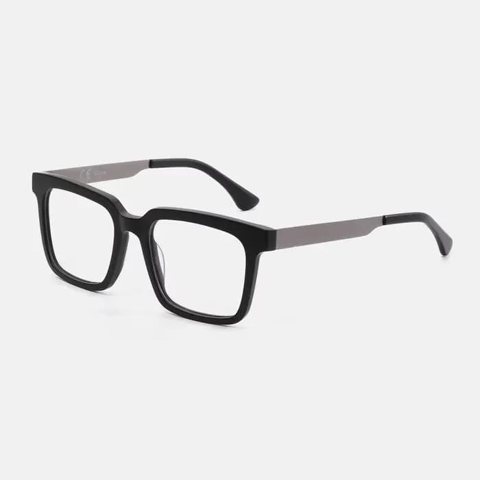 Lunettes carrées en acétate pour hommes et femmes