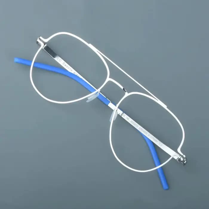 Allemagne sans vis hommes femmes lunettes cadre grand pilote ovale