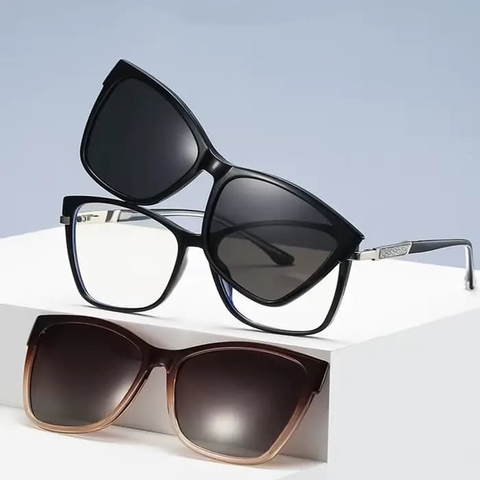 Lunettes de myopie optique à Clip magnétique pour hommes