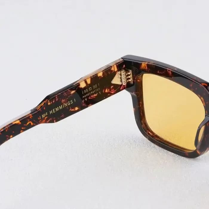 JMM Hemmings – lunettes de soleil classiques carrées en acétate pour hommes