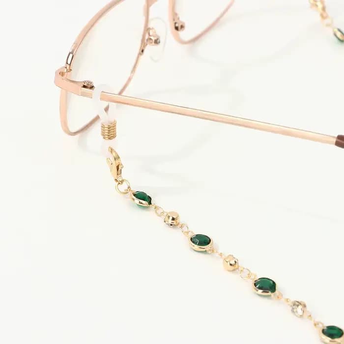 JOFor-Lunettes de soleil en cristal pour femmes