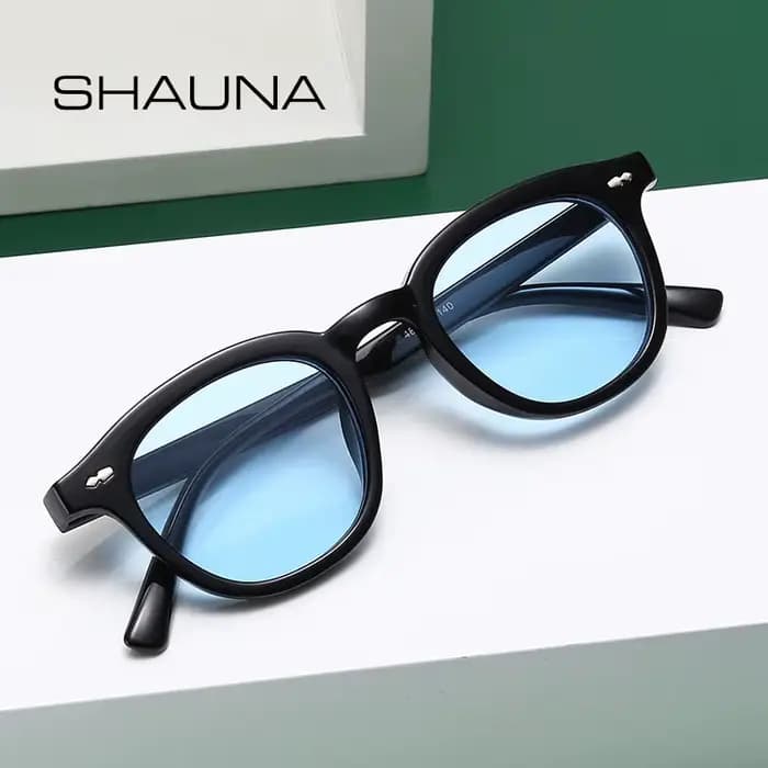 SHAUNA Ins – petites lunettes de soleil rondes tendance populaires