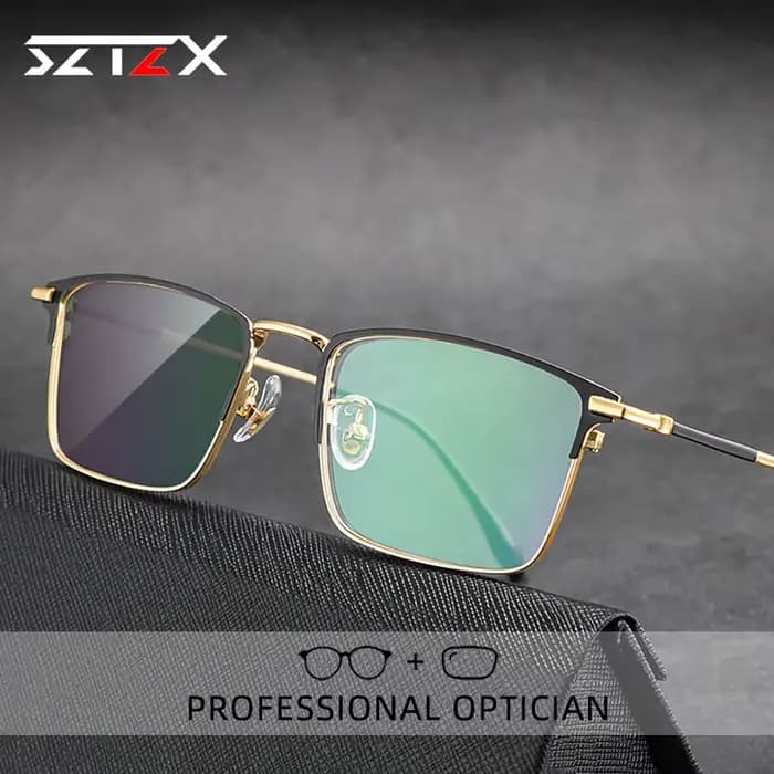 SZTZX ultraléger hommes lunettes d'affaires