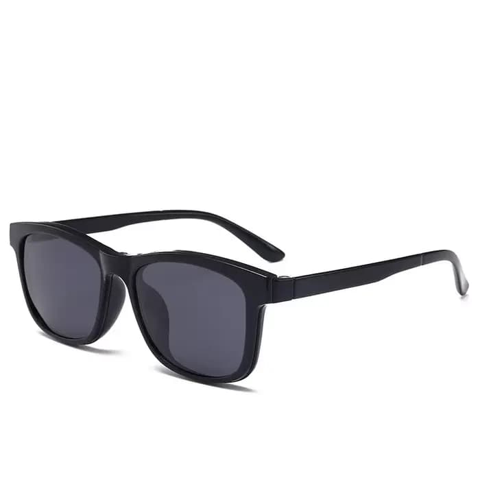 Lunettes de soleil magnétiques optiques carrées pour hommes et femmes