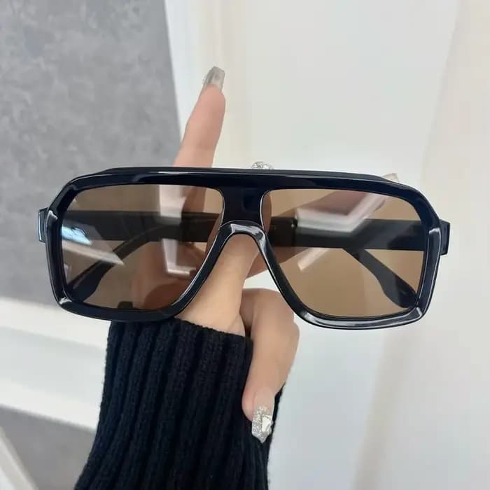 Lunettes de soleil carrées classiques femmes hommes Vintage marque Designer Style