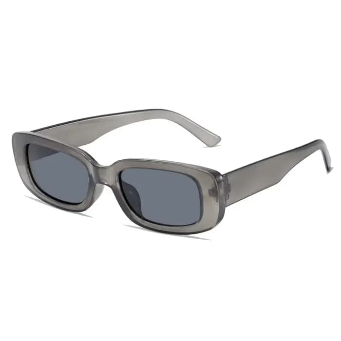 Lunettes de soleil carrées rectangulaires pour hommes
