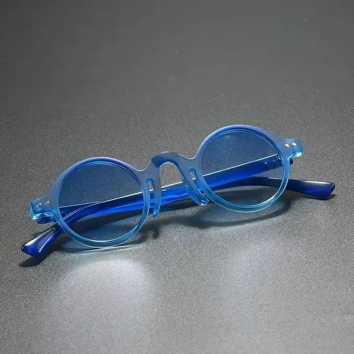 UVLAIK mode petite monture ronde lunettes de soleil unisexe rétro Punk