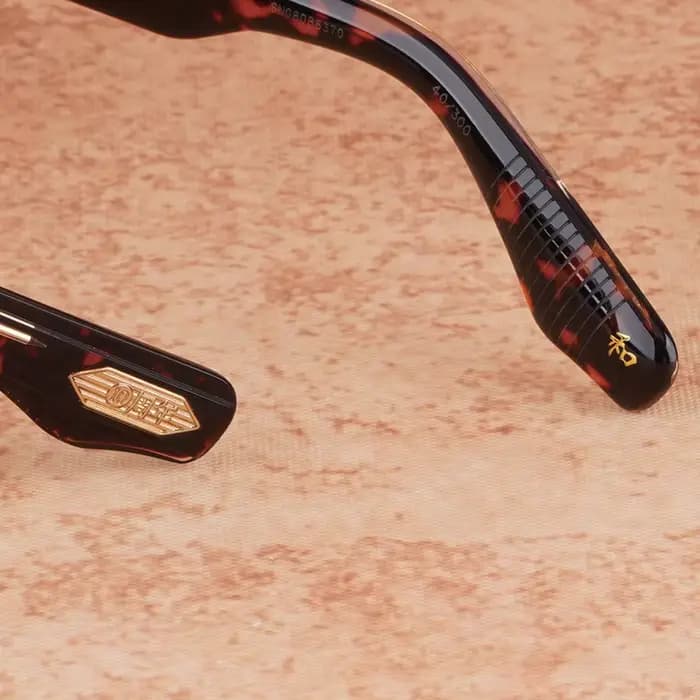 JMM zephirin Lunettes de soleil rondes en acétate pour hommes et femmes