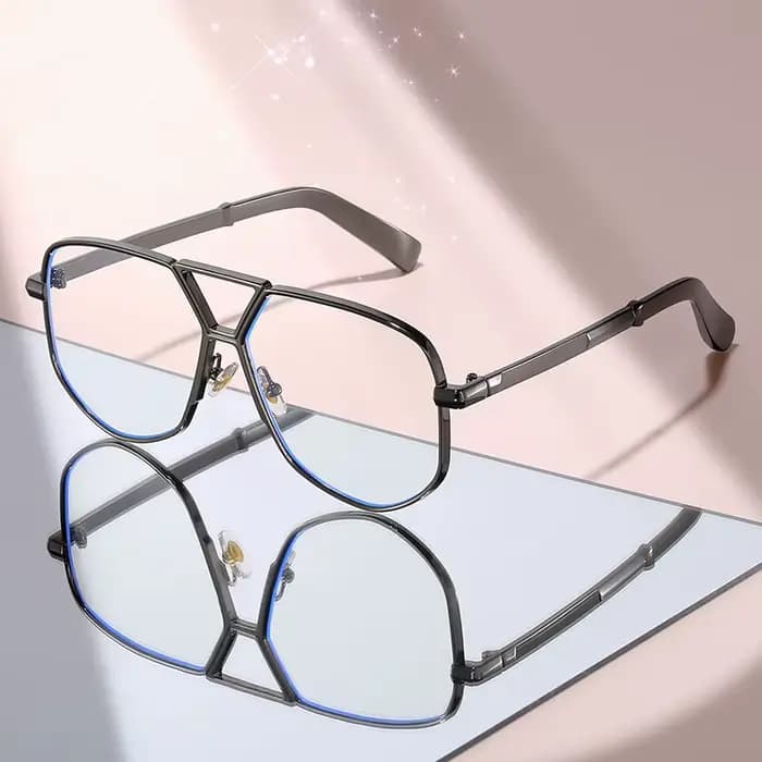 Nouvelles lunettes de soleil classiques à double pont