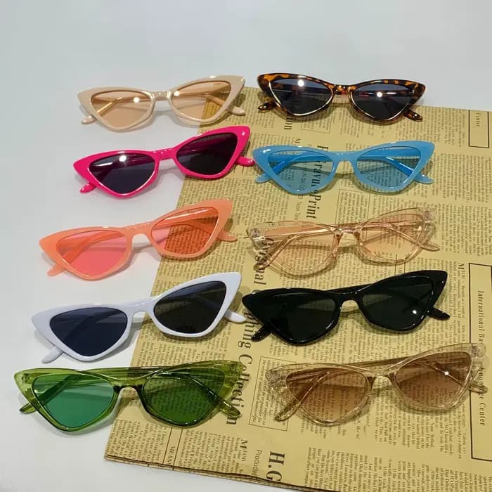 Lunettes de soleil vintage à petite monture carrée pour femmes et hommes