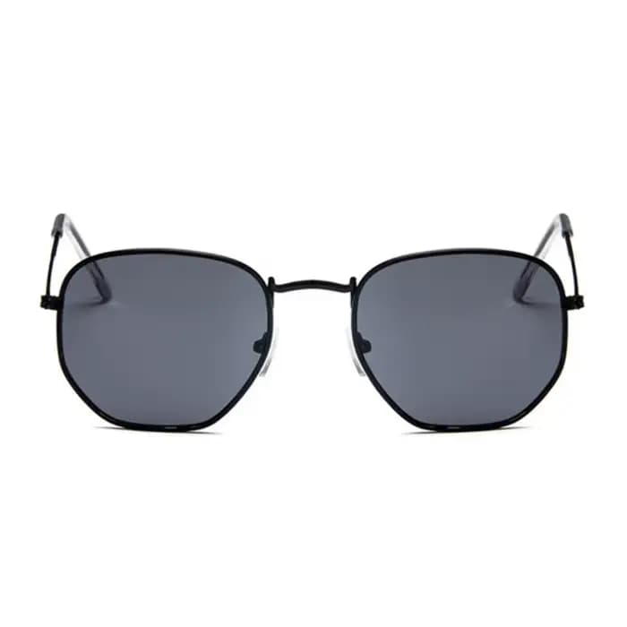 Lunettes de Soleil Hexagonales Classiques de Marque