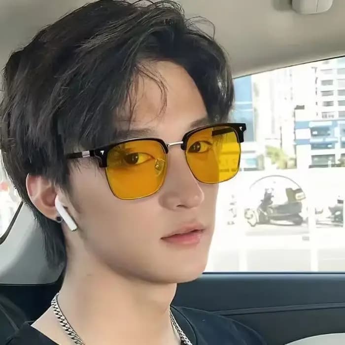 Lunettes de myopie à la mode