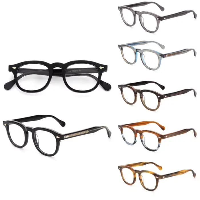 Lunettes optiques rétro classiques pour hommes