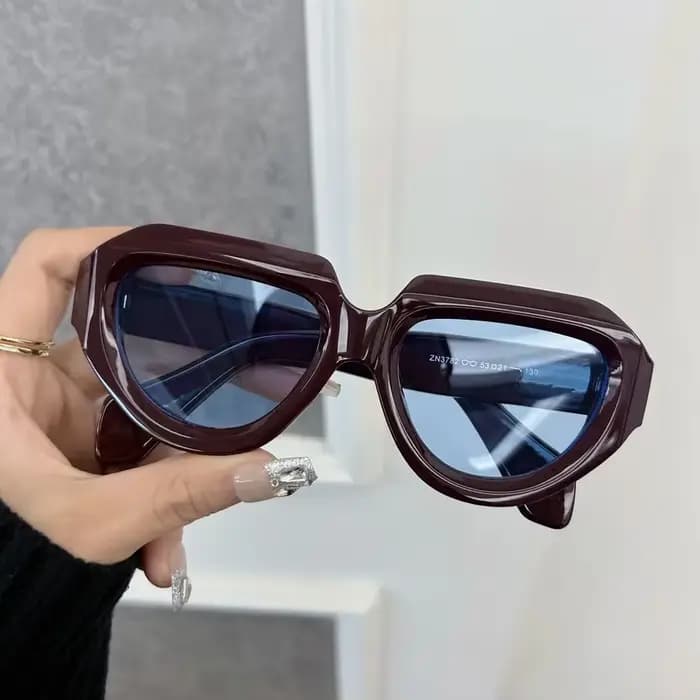 Lunettes de soleil carrées Vintage décontractées pour femmes et hommes