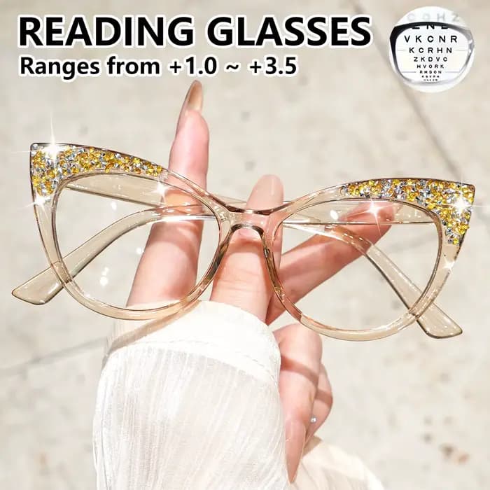Lunettes de lecture œil de chat rétro chics pour femmes et hommes