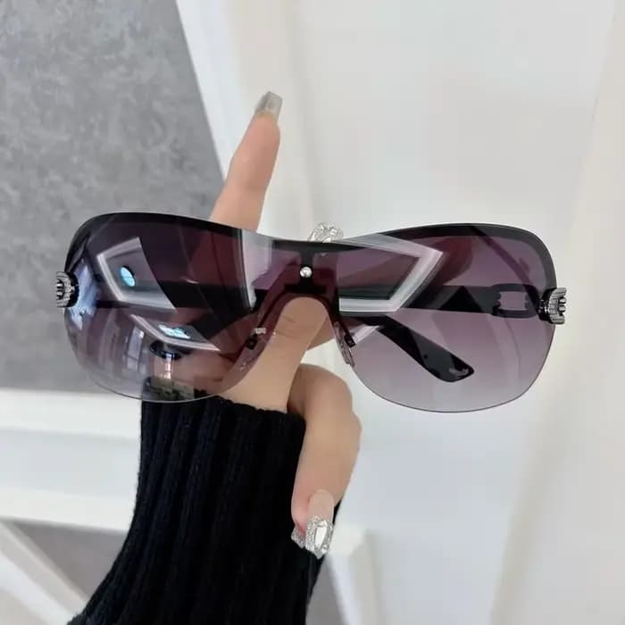 Lunettes de soleil carrées décontractées pour hommes et femmes