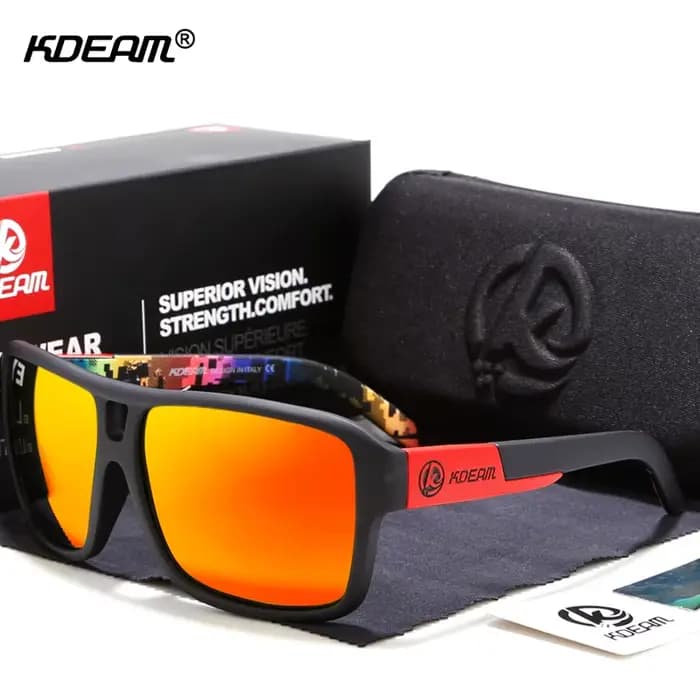Lunettes de soleil polarisées de style Jam pour hommes