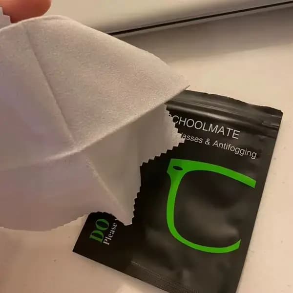 Lingettes Anti-buée réutilisables pour lunettes