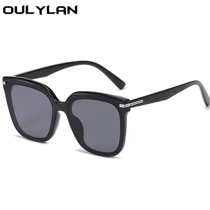 Oulylan Classis Vintage carré lunettes de soleil femmes surdimensionné