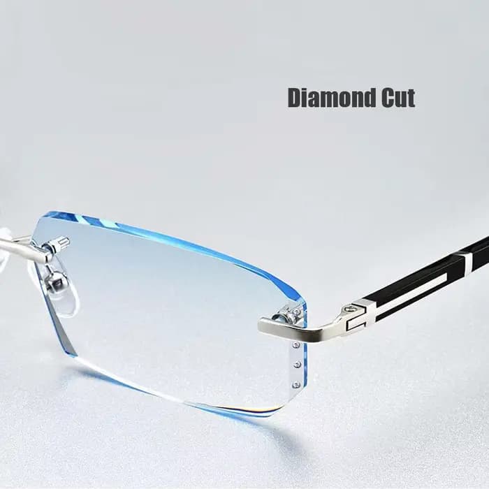 Lunettes de myopie photochromiques d'affaires pour hommes