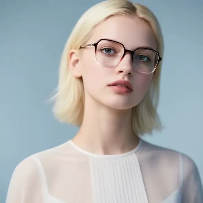 Lunettes optiques rétro à la mode pour femmes avec des styles tendance et sexy. Temples métalliques design et cadres en acétate de haute qualité.