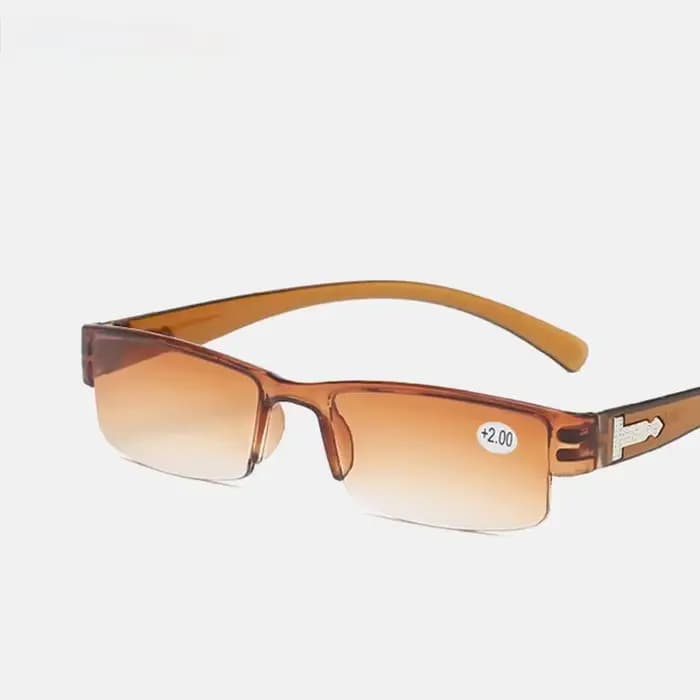 Lunettes de lecture presbytes à demi-monture pour hommes et femmes