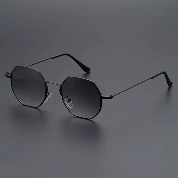 Lunettes de mode classiques à monture géométrique pour hommes